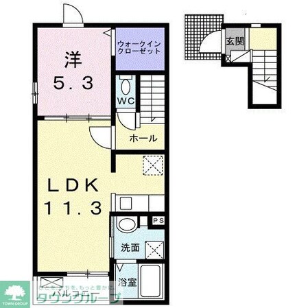 セスト湘南の物件間取画像
